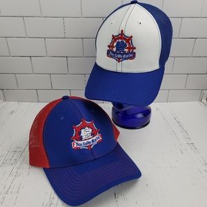 (2) Jean Lafitte Marine Mesh Snapback Adult Hats